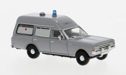 Brekina 20671 - H0 - Opel Rekord C KTW DRK - grau